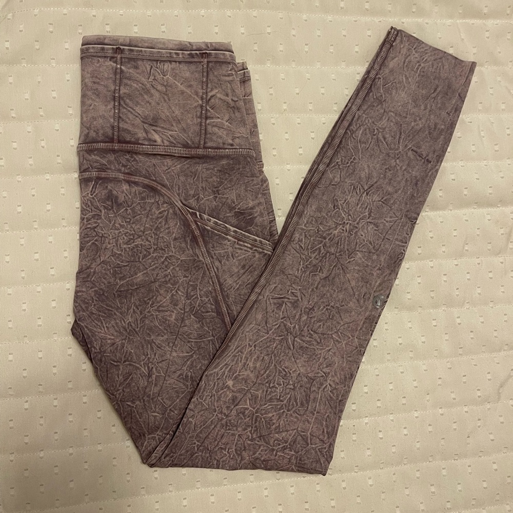 Lululemon Leggings Icy Violet